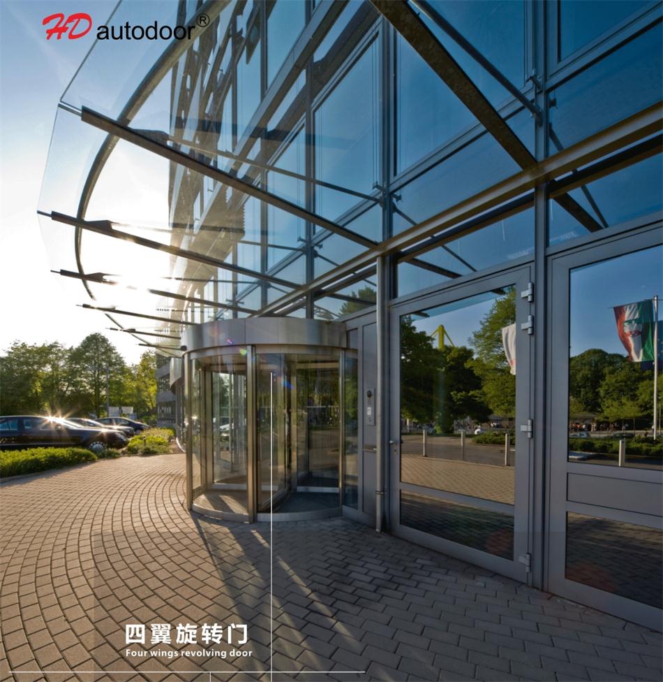 兩翼、三翼、四翼旋轉(zhuǎn)門：青島恒達(dá)自動門(圖5)