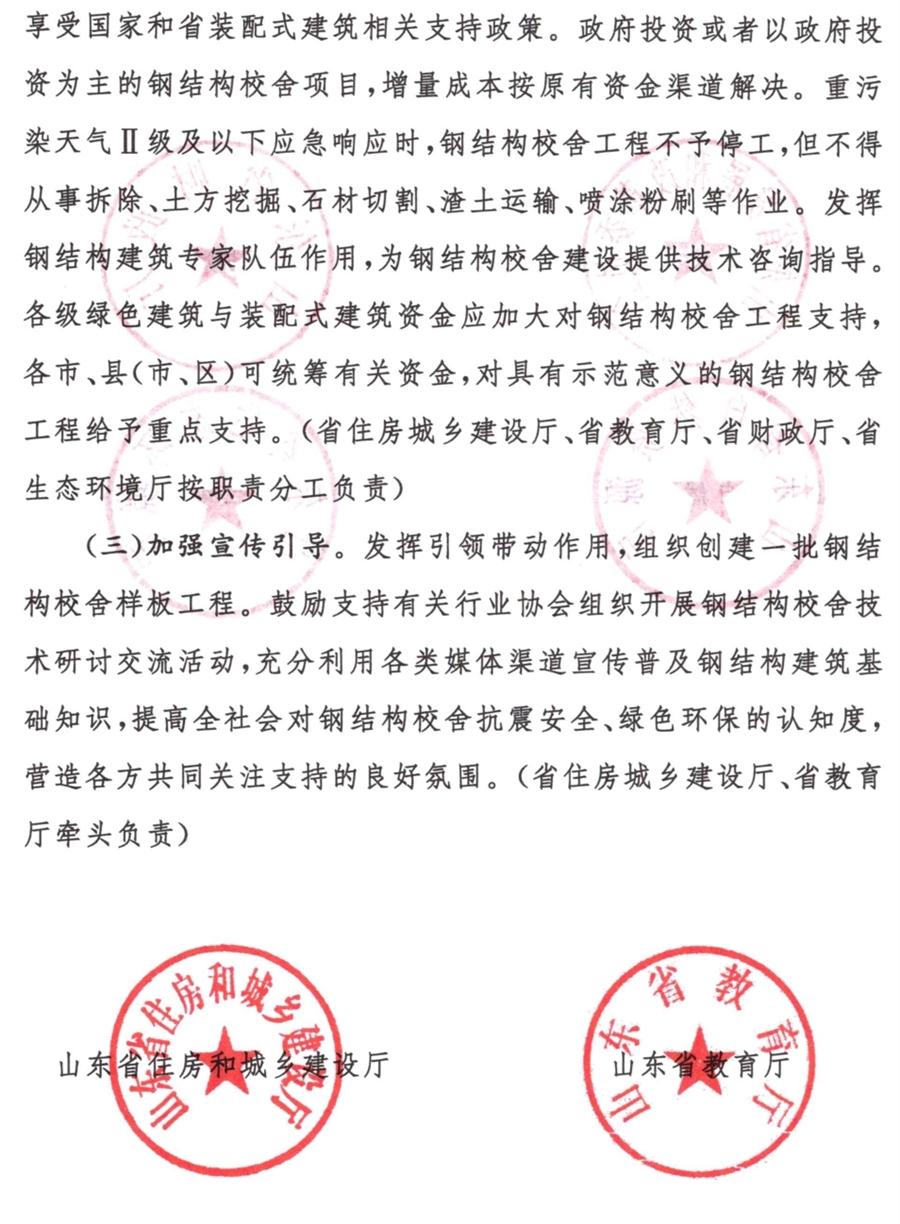 鋼結(jié)構(gòu)校舍建設(shè) 政策扶持知多少！(圖5)